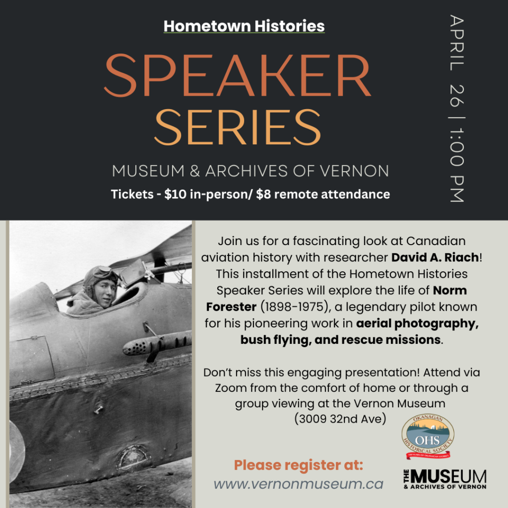 David Riach Speaker Series Poster
