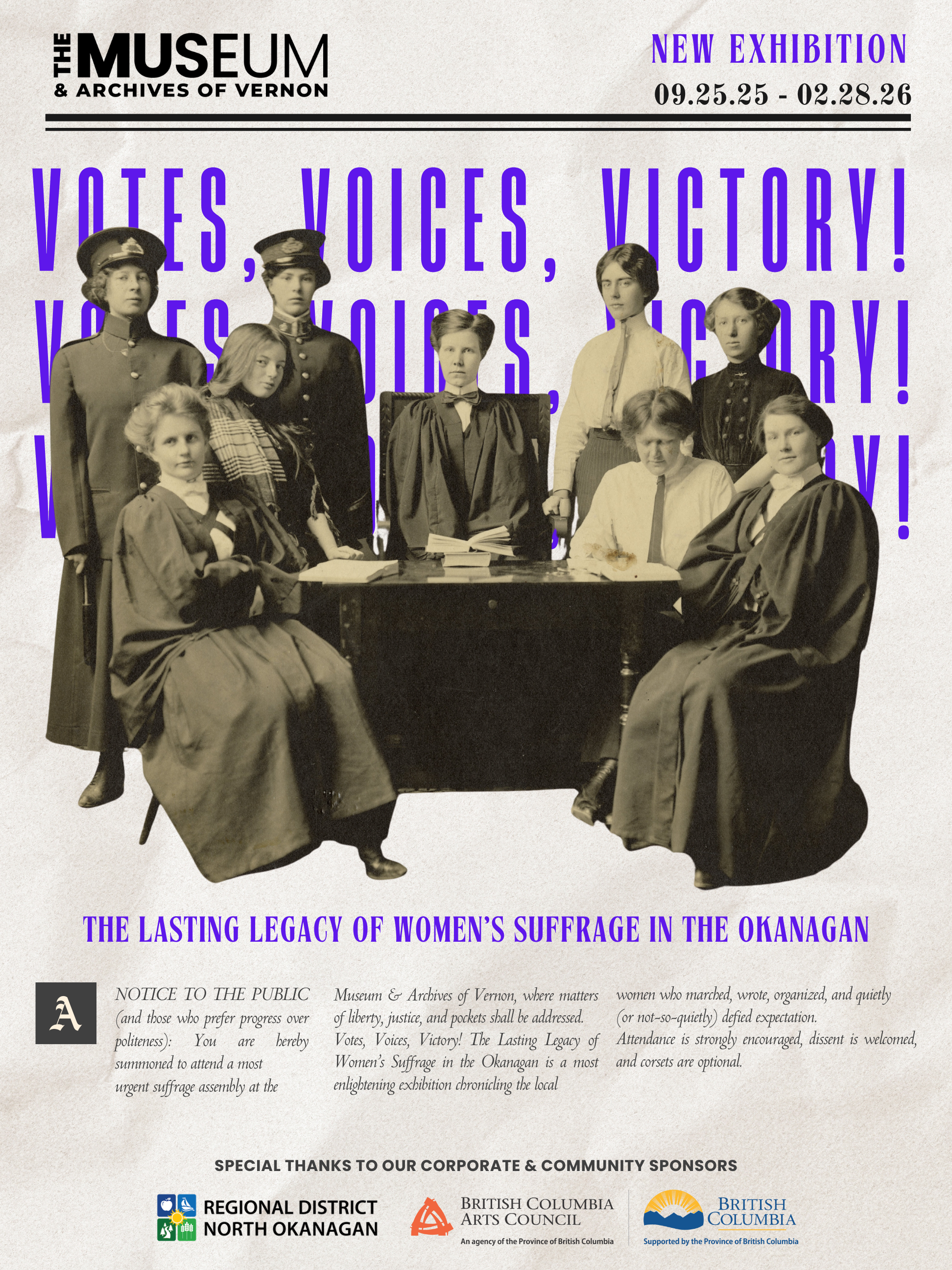 Votes Voices Victory Exhibit