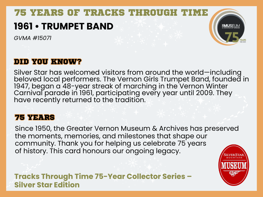 1961 - Trumpet Band – back