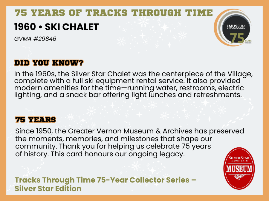 1960 - Ski Chalet – back