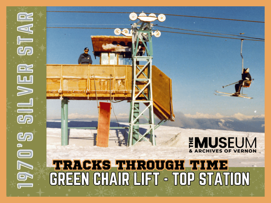 1970s - Green Chair Lift – front